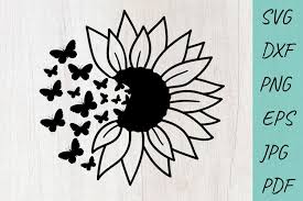Free Free 248 Butterfly Sunflower Svg SVG PNG EPS DXF File