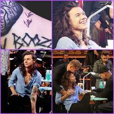 Dec 4th Harry Styles Get Late Late Tattoo 1 Can We Appreciated This Bromance Between James And Harry Harry Styles Memes Harry Styles Facts Harry Styles
