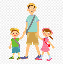 Maybe you would like to learn more about one of these? Father Son Daughter Clipart Cartoon Hd Png Download Vhv