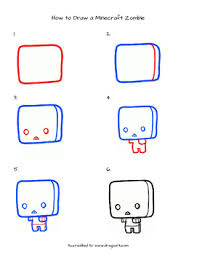 Follow along with us and learn how to draw a zombie pigman from minecraft! Minecraft Zombie Drawing Page By Miss Artrageous Tpt