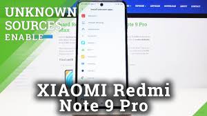 How To Download Apps From Unknown Sources On Xiaomi Redmi Note 9 Pro Apps Installation Youtube