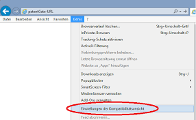 Internet explorer (formerly microsoft internet explorer and windows internet explorer, commonly abbreviated ie or msie) is a series of graphical web browsers developed by microsoft and included in. Kompatibilitatsmodus Im Internet Explorer Patentgate Manual