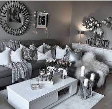Modern Living Room Clean Decor White Gray Silver Silver Living Room Living Room Decor Gray Silver Living Room Decor