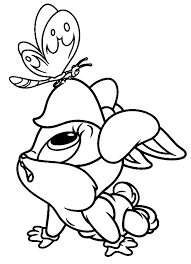 Baby Lola Bunny Saw A Butterfly Coloring Pages Download Print Online Coloring Pages For Fr Bunny Coloring Pages Baby Coloring Pages Butterfly Coloring Page
