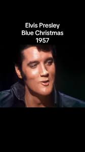 Elvis Presley Blue Christmas 1957 #ElvisPresley #Elvis #BlueChristmas #1957  #50s #50smusic