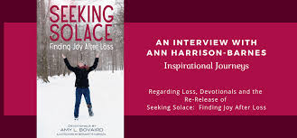 For my first interview, i got to talk to dr. My Recent Interview With Inspirational Journeys Ann Harrison Barnes Amy Bovaird