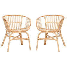 Maybe you would like to learn more about one of these? Hubsch Interior Rattan Stuhl Mit Armlehnen 2er Set Natur