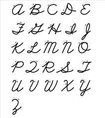 How to write fancy letters easy. How To Write In Cursive Basic Guidelines With Examples