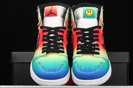 Official images of j balvin's collaborative air jordan 1 high have hit nike's. Air Jordan 1 Retro High Og J Balvin Multi Color Dc1786 125 Evesham Nj