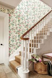 Sanderson Birds Of Paradise Wallpaper Andhara By Sanderson Rose Cream Wallpaper Wallpaper Direct In 2020 Hallway Designs Interior Wall Decor Decor