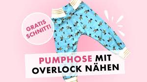 Sofort als pdf gratis runterladen und loslegen! Babyhose Aus Jersey An Der Overlock Nahen Mit Gratis Schnitt Youtube