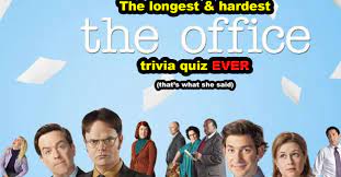 Use it or lose it they say, and that is certainly true when it. The Hardest And Longest The Office Trivia Quiz To Ever Exist Newswirenow