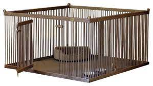The sb70 clear kennel door was designed to provide kennel facilities with a chew resistant, high quality kennel door solution. Large Maple Pet Exercise Pen 4 Right Hinged Clear Transitional Dog Kennels And Crates By Pupperton Houzz