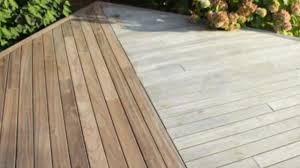 Bois exotiques pour une terrasse. Entretien Nettoyage D Une Terrasse En Bois Youtube