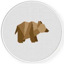 A lot of hobbies come with a lot of expenses. Bear Origami Cross Stitch Pattern Daily Cross Stitch
