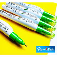 Check spelling or type a new query. Papermate Correction Pen 7ml 3 5ml Liquid Paper Pemadam Pen Shopee Malaysia