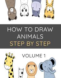 Next draw in the front legs with webbed feet. How To Draw Animals Step By Step Volume 1 Drawing And Activity Book For Kids Ages 4 And Up To Learn How To Draw Alligator Crocodile Bunny Ladybug Penguin Shark And