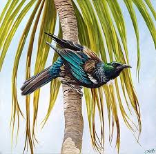 Craig Platt Nz Wildlife Artist New Zealand Birds Artist Auckland Illustrator Nz Birdlife Kingfisher Tui Oil Bird Artists New Zealand Art Wildlife Artists