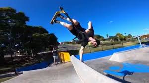 The caloundra skatepark is out the back of the caloundra aquatic lifestyle centre, on central park road. Nitro Circus Bmx Star Wrapped With Gympie S New Skate Park The Courier Mail