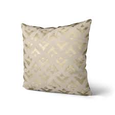 Everyone is gonna be jealous of you because of this shiny and sparkling pillow cover!features: Gold Cushion Covers Cream Natural Metallic Sparkle Throw Cushion Cover 17 X 17 Ebay