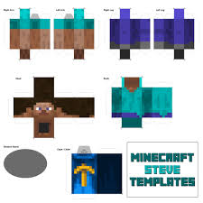 By craftyrobot in craft paper. 10 Best Minecraft Steve Printable Templates Printablee Com