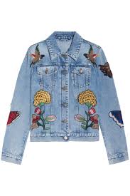 Embroidered Denim Jacket Gucci Embroidered Denim Jacket Embroidered Denim Gucci Jacket