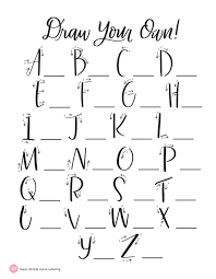 Maybe you would like to learn more about one of these? Super Simple Hand Lettering Beautiful Hand Lettering For The Absolute Beginner 20 Traceable Alphabets Easy Projects Practice Sheets More Bennett Kiley Amazon De Bucher