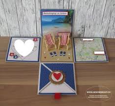 Gardasee Geschenkbox Uberraschungsbox Explosionsbox Reisegutschein Ferien Geburtstagsgeschenk Geschenke Karten Handgemacht Gutschein Basteln