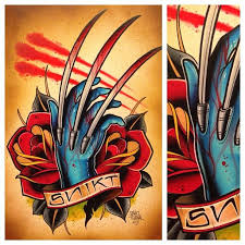 Pin By Veronica On Tattoo Artists And Their Art Nerdy Tattoos Wolverine Tattoo Snake Art
