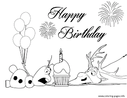 Set off fireworks to wish amer. Olaf And Sven Fight For Cupcake Colouring Page Coloring Pages Printable