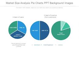 Market Size Analysis Pie Charts Ppt Background Images