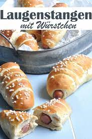 laugenstangen mit wurstchen essen fur unterwegs rezepte geburtstags essen