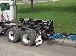 The adapter which is installed in the ball hole of the gooseneck hitch: Retriever Transport Hitch Retriever Trailer Equipment Equipment