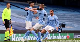 View scores, results & season archives, for all competitions involving manchester city fc, on the official website of the premier league. Man City 2 0 Psg 4 1 Agg Mahrez Sends Pep S Men Into Cl Final