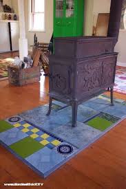 Woodstove Hearth Diy Wood Stove Wood Stove Wood Floor Kitchen