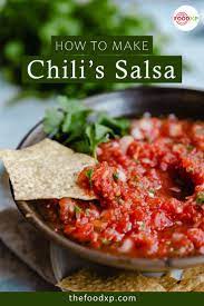 Spicy Chili S Salsa Recipe In 2022