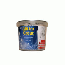 glitter grout cream gold 1 litre