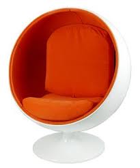 Retro Ball Chair Orange Retro Chair Ball Chair Orange Chair