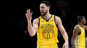 Klay alexander thompson (born february 8, 1990) is an american professional basketball player for the golden state warriors of the national basketball association (nba). Klay Thompson Of Golden State Warriors Talks To Hand While Ending Shooting Slump