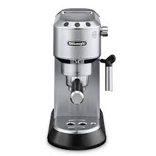 If there is no espresso coming out of the machine, it is the result of either a lack of water in the reservoir, or a clogged pump. De Longhi Dedica Espresso Machine Williams Sonoma