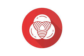 Venn Diagram Flat Design Glyph Icon In 2020 Glyph Icon Glyphs Venn Diagram