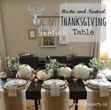 Rustic And Neutral Thanksgiving Table Thanksgiving Table Decorations Rustic Thanksgiving Table Thanksgiving Dinner Table Setting