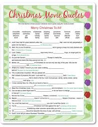 This quiz is easier than saying hakuna matata! Printable Christmas Movie Quotes Funsational Com Christmas Movie Quotes Christmas Charades Family Christmas