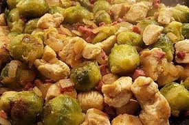 Schnelle Puten Rosenkohl Pfanne Mit Schinken Von Goldlilly Chefkoch Rezept Rosenkohl Pfanne Rosenkohl Kohl