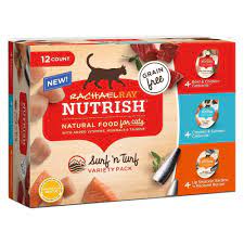 Rachael Ray Nutrish Natural Wet Cat Food 2 8oz 12pk Seafoodrecipes Wet Cat Food Cat Food Cooking Seafood