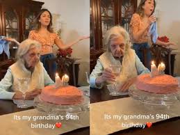 For the first half of 202. Funny Birthday Video This Grandma S Reaction To Her 94th Birthday Celebration Will Leave You In Splits Video Trending Viral News
