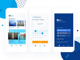 Booking Process Interactive Design Booking App Design