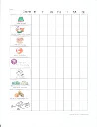 Chore Chart For 3 5 Year Olds Parenting Chore Chart Kids