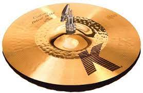 Zildjian K Custom 13 1 4 Inch Hybrid Hi Hat Cymbals Pair By Zildjian 399 95 Note Cymbals Are Not Returnable Hi Hats Cymbals Zildjian Cymbals