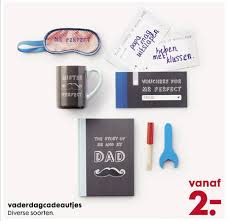 Voor mannen die van praktische tools of grappige gadgets houden, hebben wij een hele gereedschapskist. Vaderdag Kado Folder Aanbieding Bij Hema Details